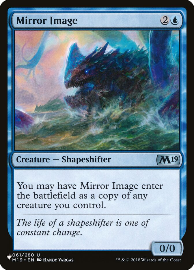 Mirror Image (The List #M19-61)