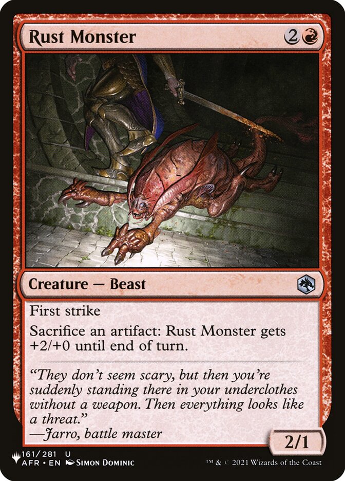 Rust Monster (The List #AFR-161)