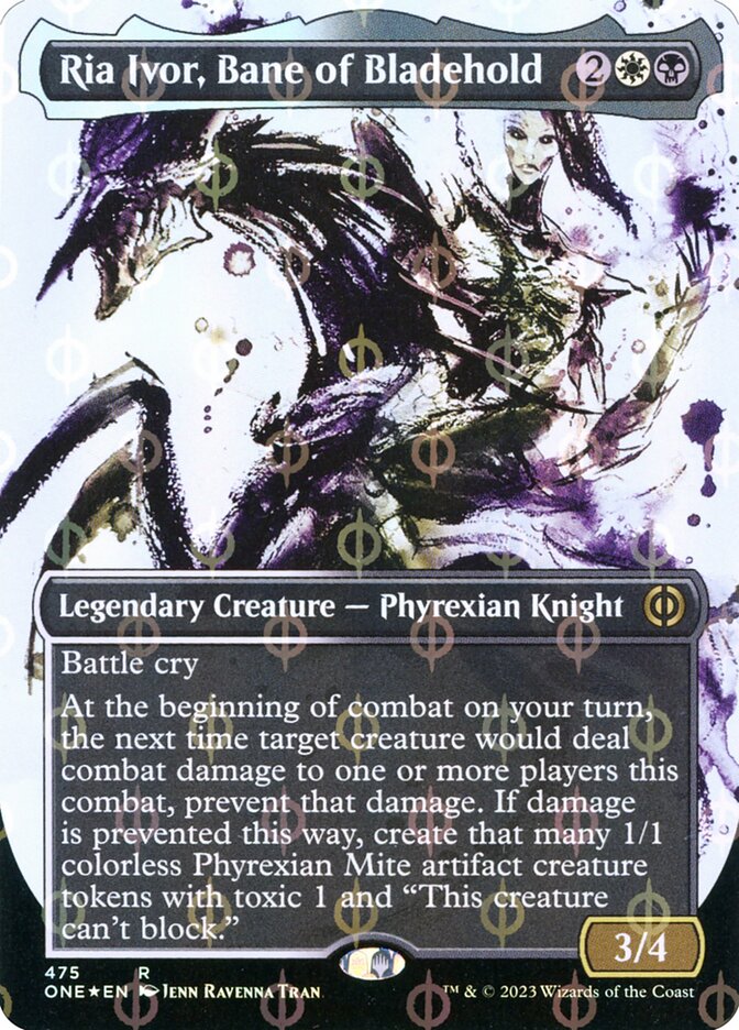 Ria Ivor, Bane of Bladehold (Phyrexia: All Will Be One #475)