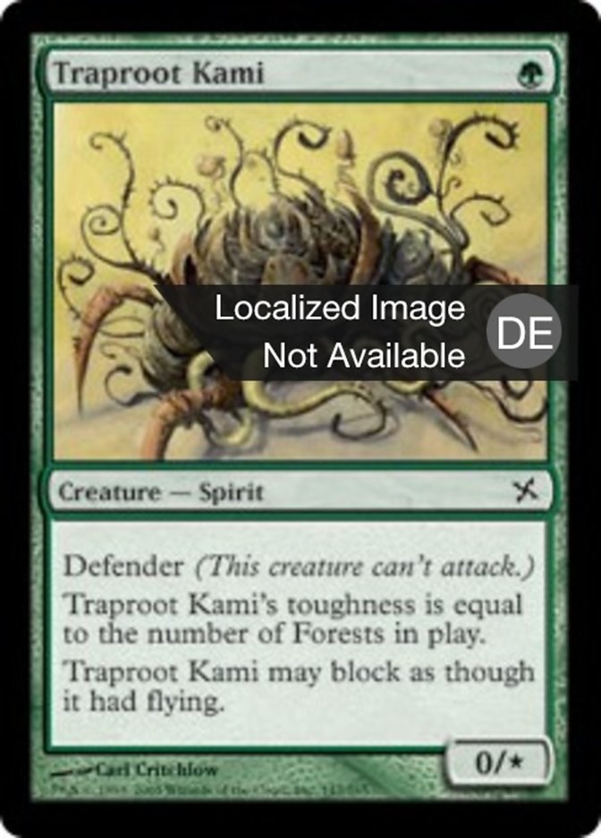 Traproot Kami (Betrayers of Kamigawa #147)