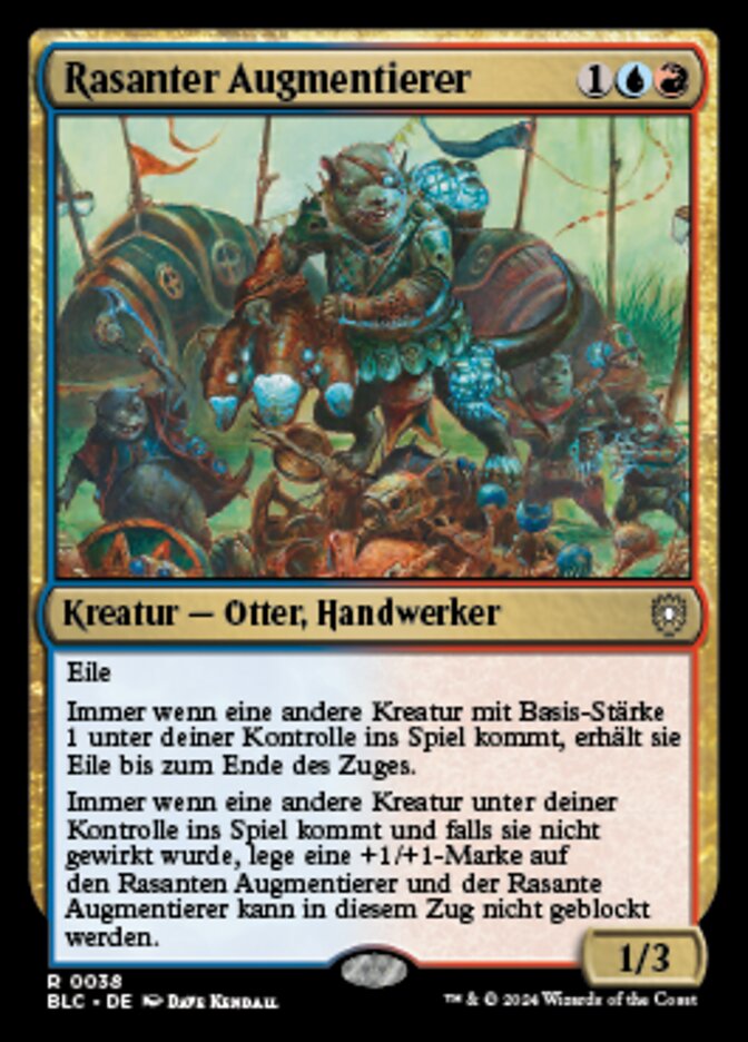 Rapid Augmenter (Bloomburrow Commander #38)