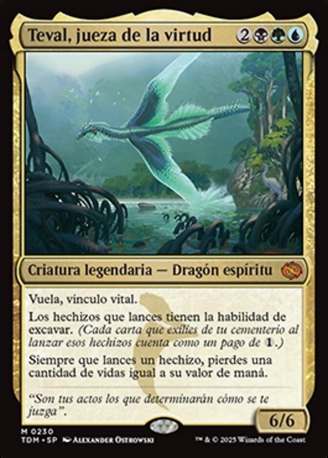 Teval, jueza de la virtud