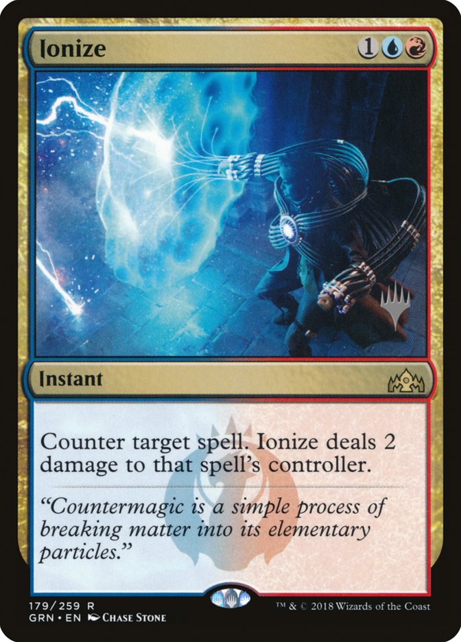 Ionize (Guilds of Ravnica Promos #179p)