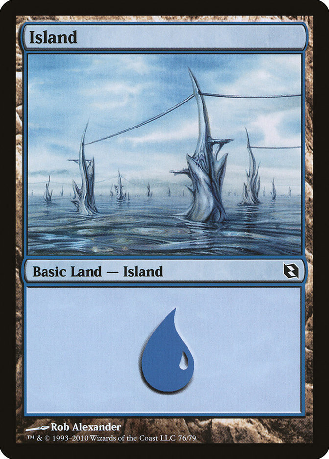 Island (Duel Decks: Elspeth vs. Tezzeret #76)