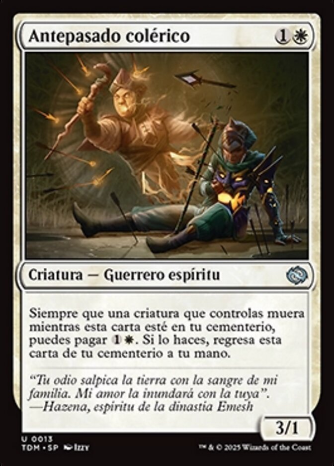 Antepasado colérico
