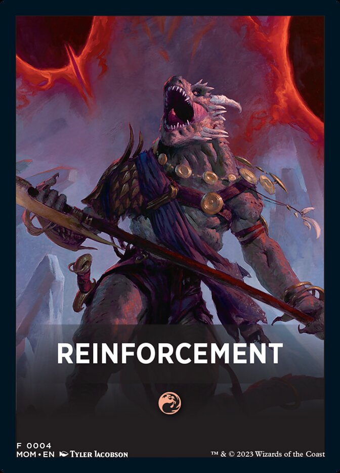 Reinforcement (March of the Machine Jumpstart Front Cards #4)