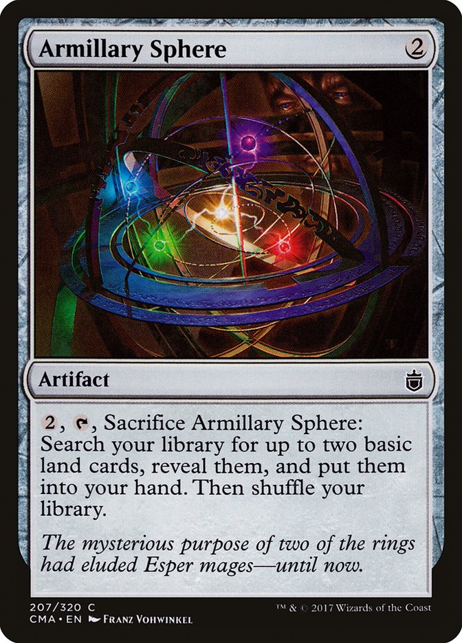 Armillary Sphere (Commander Anthology #207)