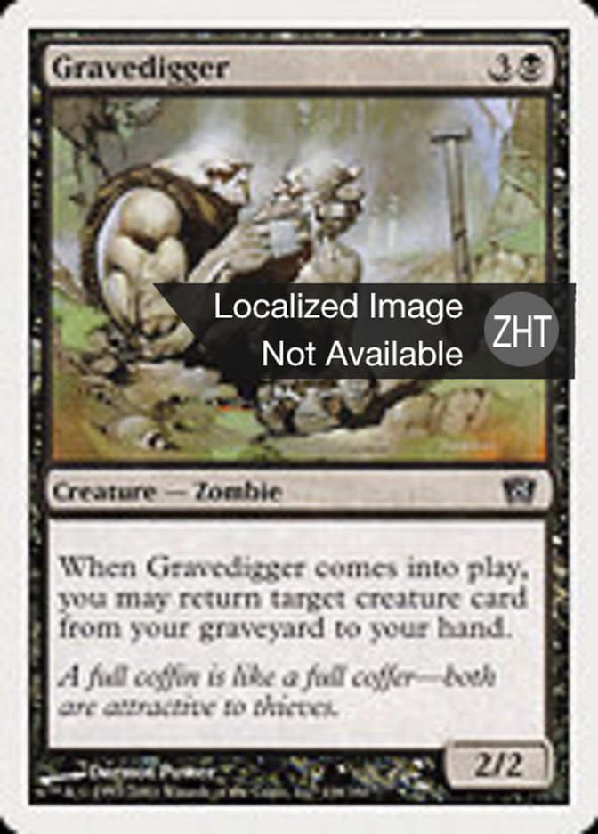 Gravedigger (Eighth Edition #138)