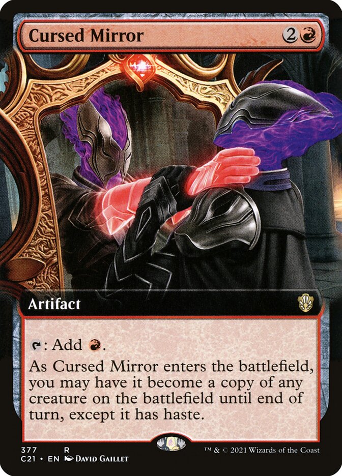 Cursed Mirror (Commander 2021 #377)