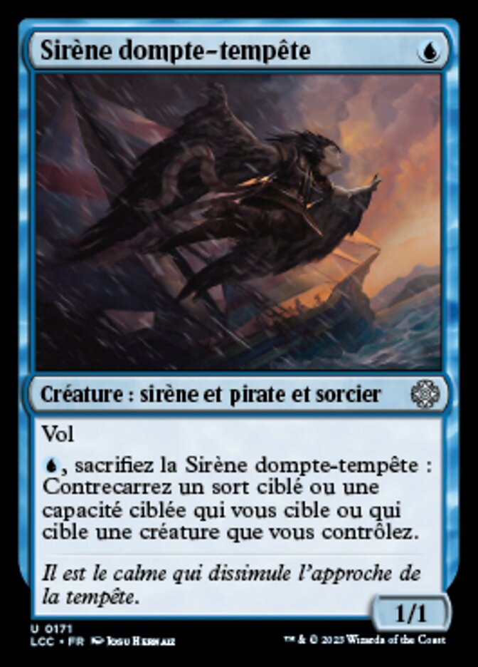 Siren Stormtamer (The Lost Caverns of Ixalan Commander #171)