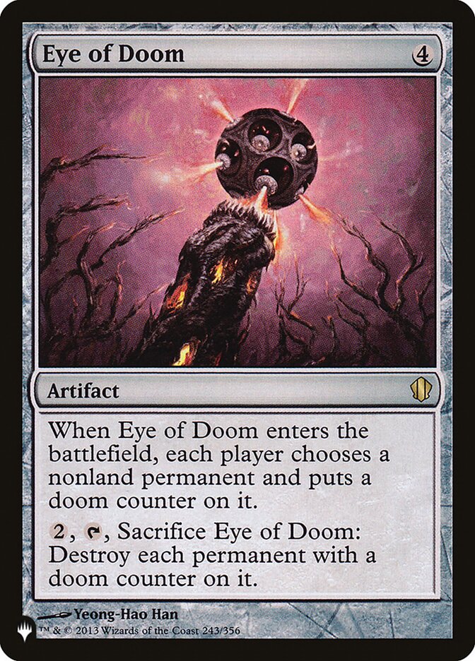 Eye of Doom (The List #C13-243)