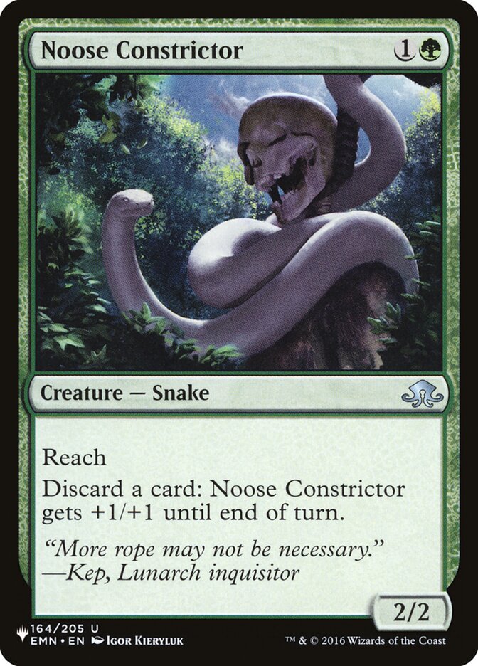 Noose Constrictor (The List #EMN-164)