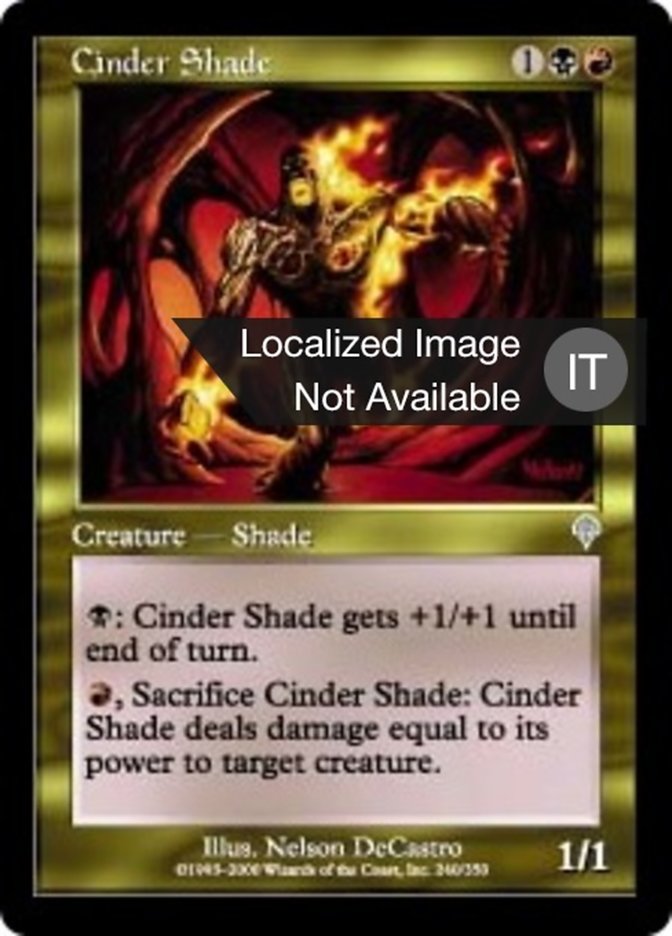 Cinder Shade (Invasion #240)