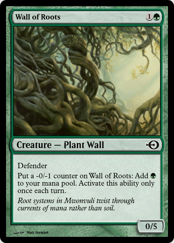 Wall of Roots (Magic Online Promos #35114)
