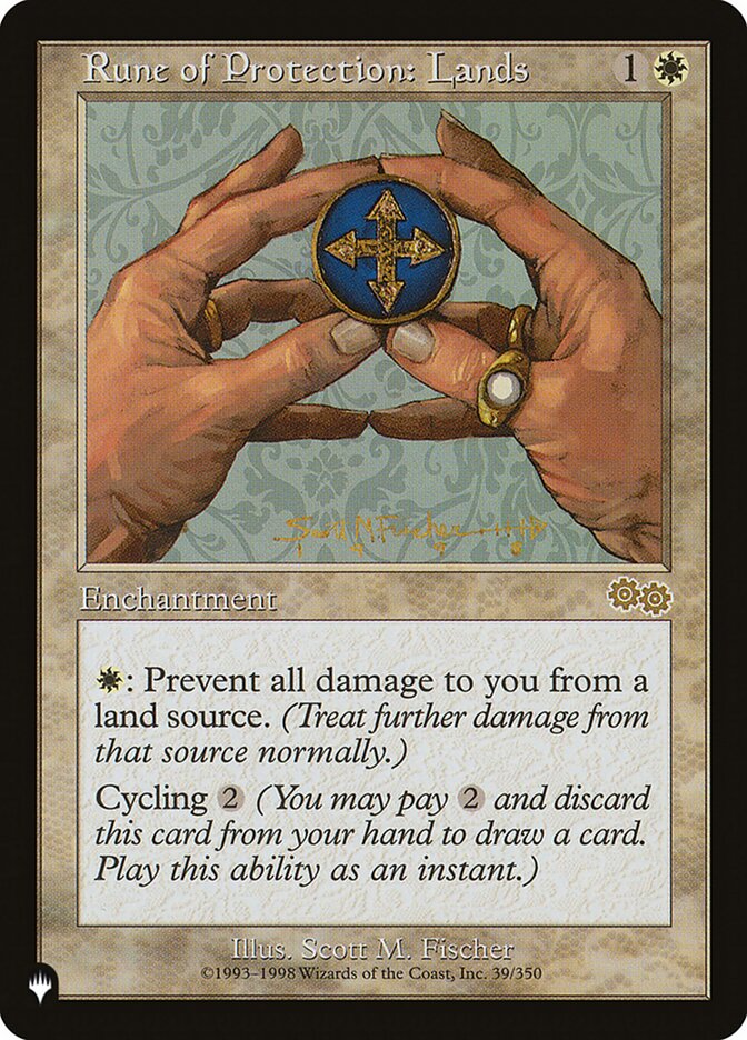 Rune of Protection: Lands (The List #USG-39)