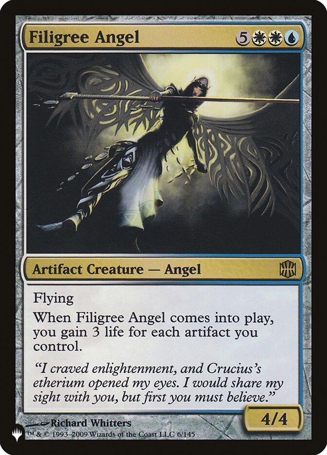 Filigree Angel (The List #ARB-6)