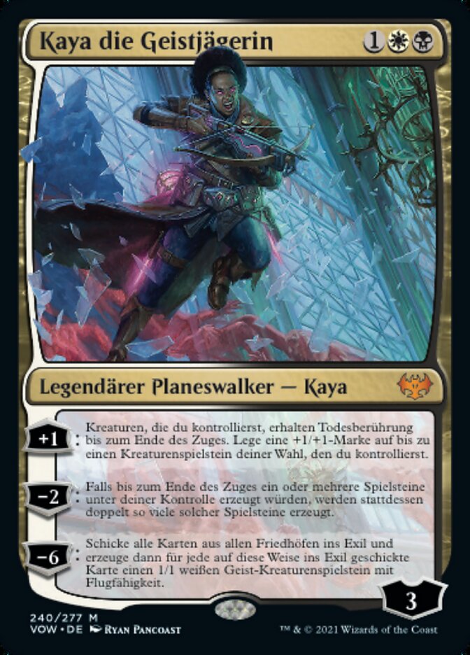 Kaya, Geist Hunter (Innistrad: Crimson Vow #240)