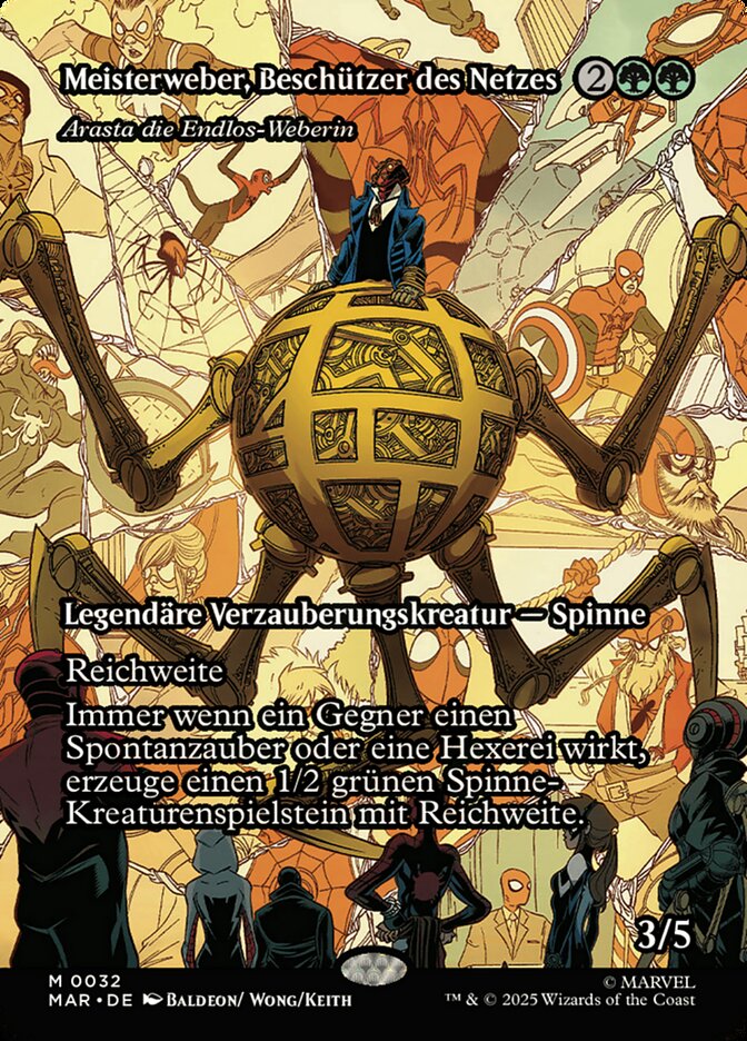 Arasta die Endlos-Weberin