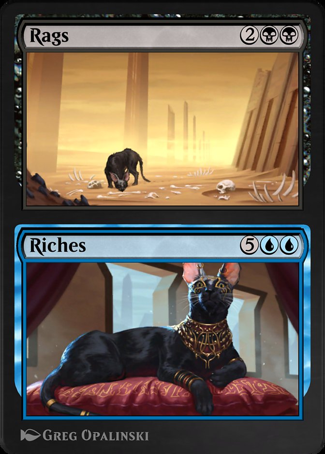 Rags // Riches · Amonkhet (AKH) #222 · Scryfall Magic The Gathering Search