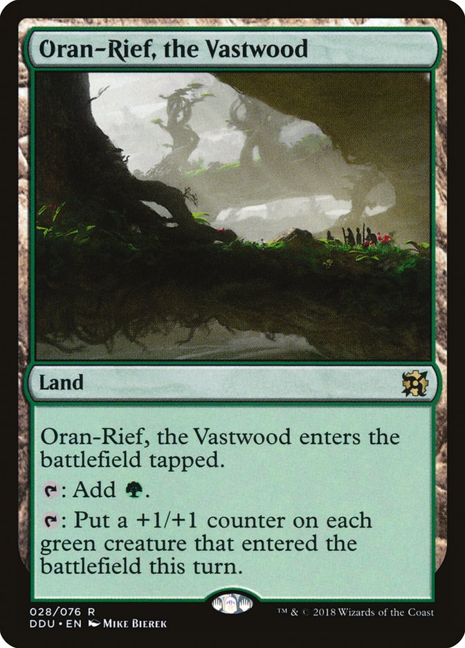Oran-Rief, the Vastwood (Duel Decks: Elves vs. Inventors #28)