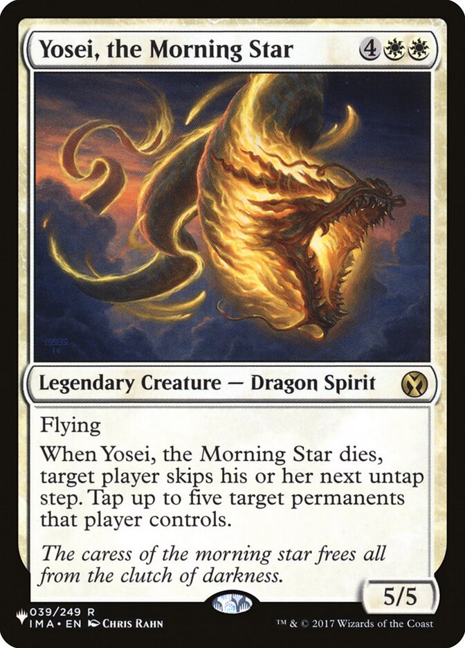 Yosei, the Morning Star (The List #IMA-39)