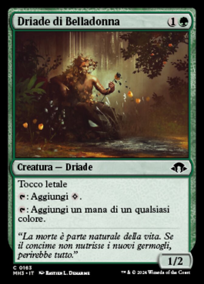 Nightshade Dryad (Modern Horizons 3 #163)