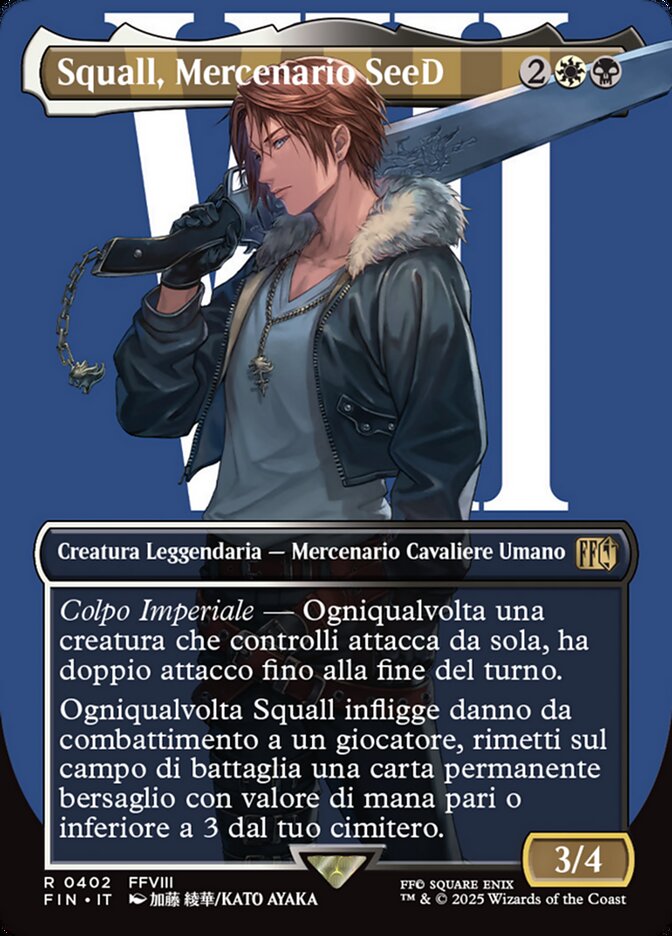 Squall, Mercenario SeeD