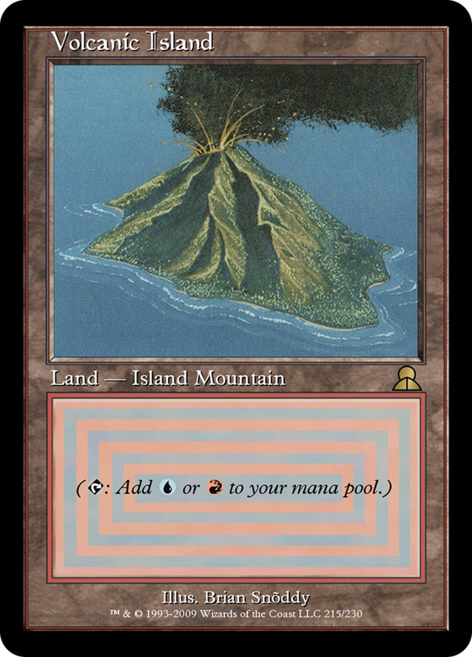 贈り物 MTG Volcanic Island 【3rd】 マジック：ザ・ギャザリング