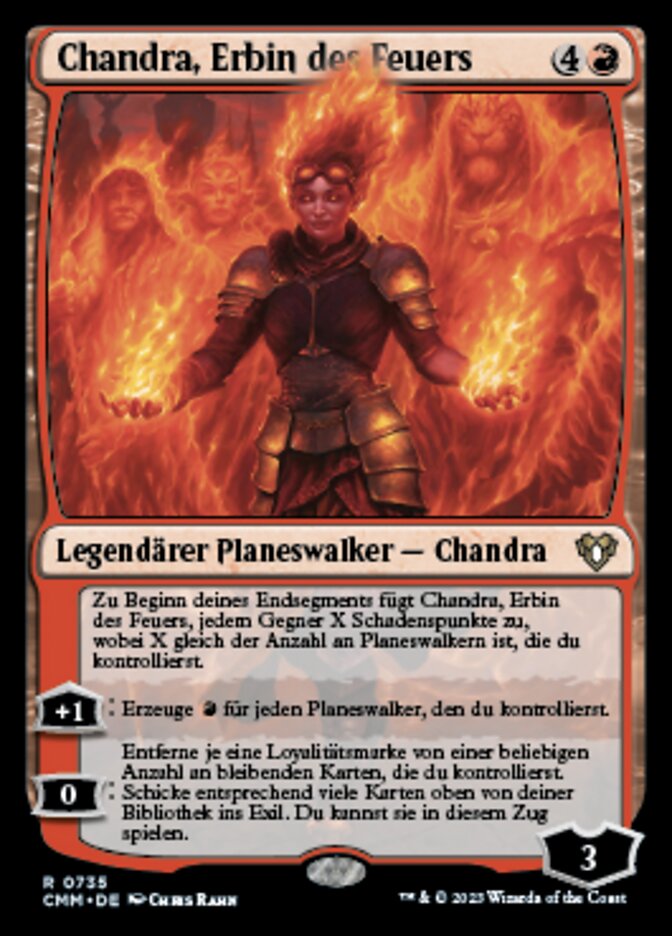 Chandra, Legacy of Fire (Commander Masters #735)
