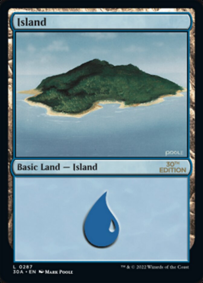 Island (30th Anniversary Edition #287)