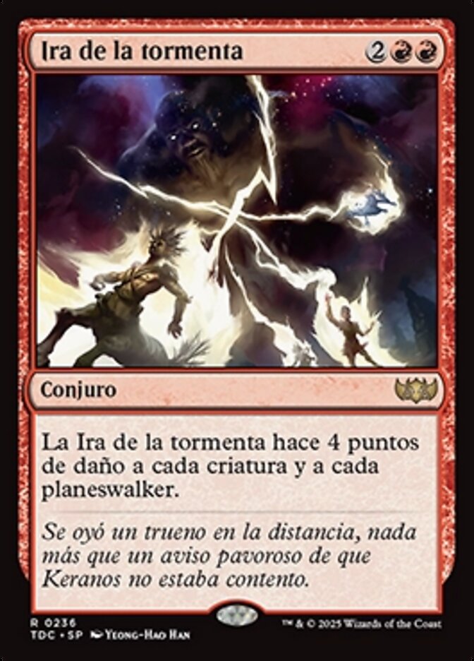 Ira de la tormenta