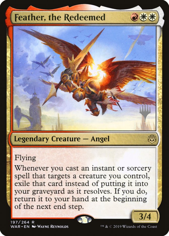 Feather, the Redeemed (War of the Spark Promos #197p)