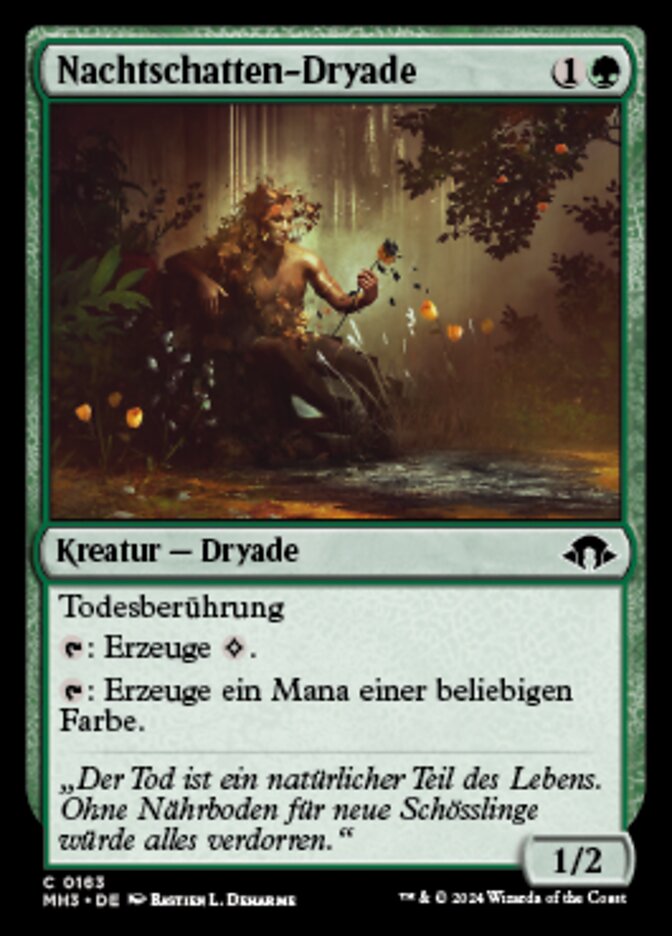 Nightshade Dryad (Modern Horizons 3 #163)