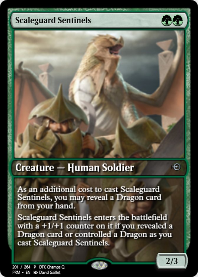 Scaleguard Sentinels (Magic Online Promos #55882)