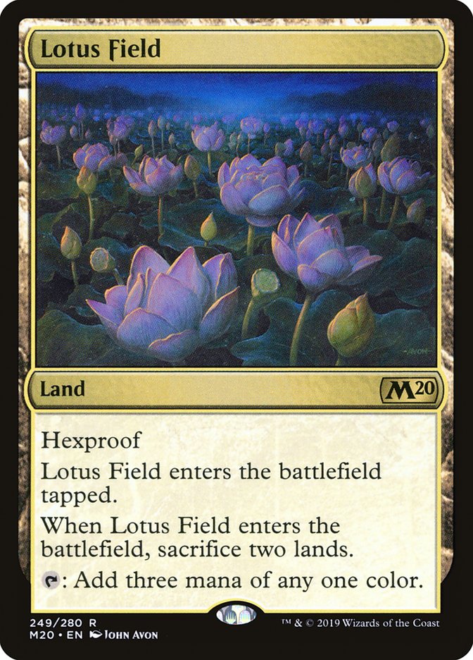 Lotus Field (Core Set 2020 #249)