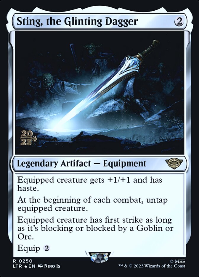 Sting, the Glinting Dagger (Tales of Middle-earth Promos #250s)