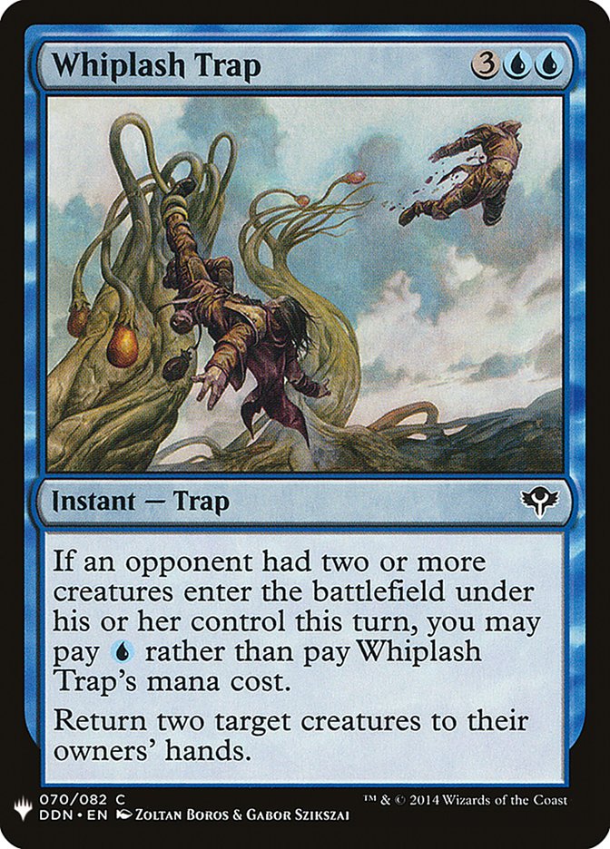 Whiplash Trap (The List #DDN-70)