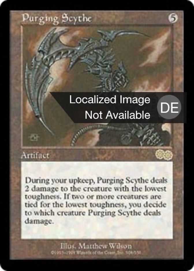 Purging Scythe (Urza's Saga #308)