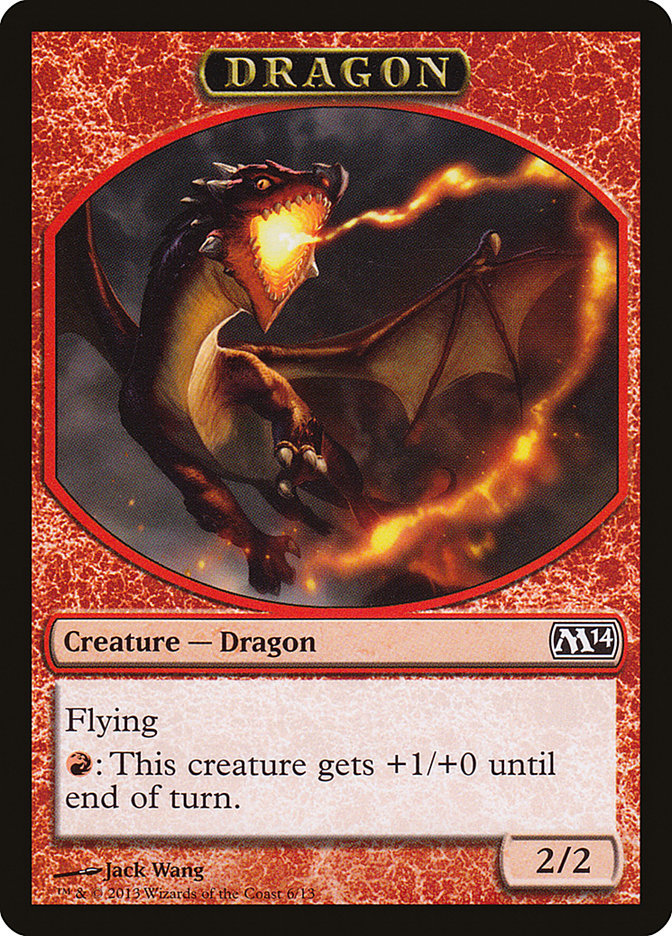 Dragon (Magic 2014 Tokens #6)