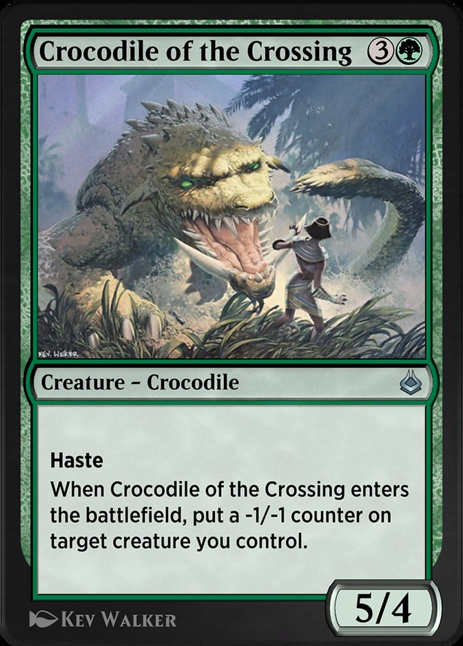 Crocodile of the Crossing (Amonkhet Remastered #187)