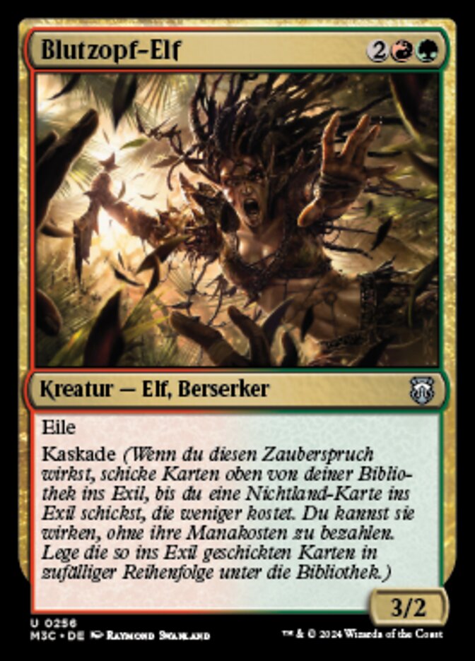 Bloodbraid Elf (Modern Horizons 3 Commander #256)