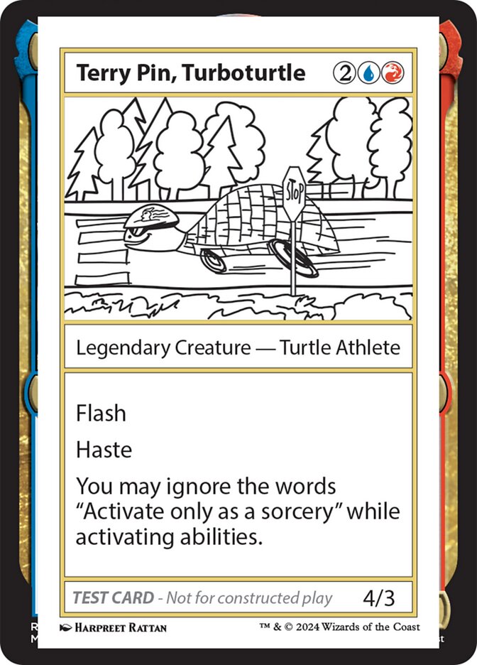 Terry Pin, Turboturtle (Mystery Booster 2 #364)