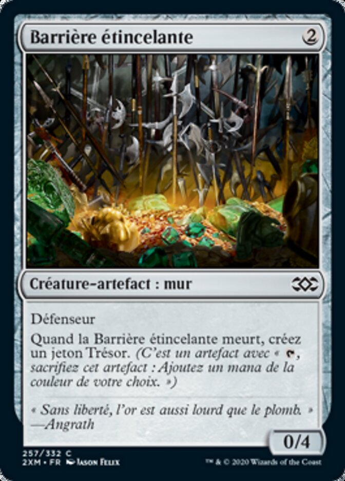 Gleaming Barrier (Double Masters #257)