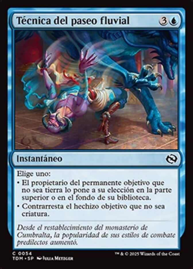 Técnica del paseo fluvial
