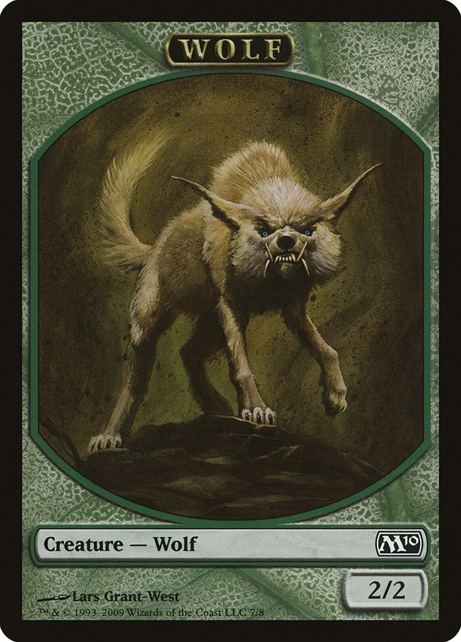 Wolf (Magic 2010 Tokens #7)