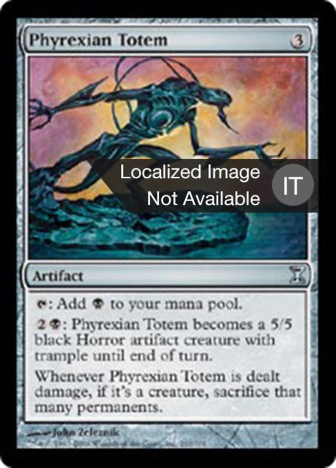 Phyrexian Totem (Time Spiral #261)