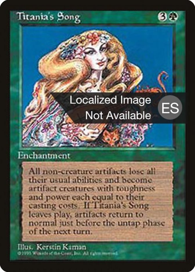 Titania's Song (Fourth Edition Foreign Black Border #276)