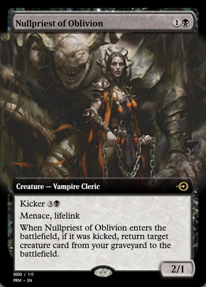 Nullpriest of Oblivion (Magic Online Promos #83760)