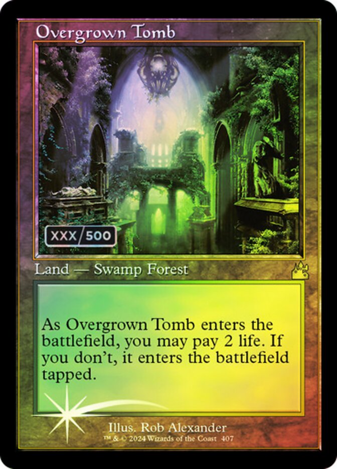 Overgrown Tomb (Ravnica Remastered #407z)