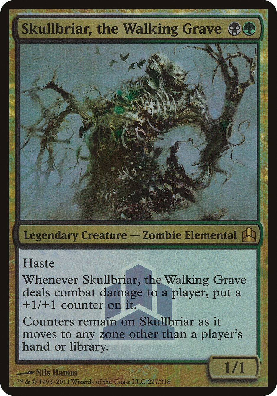 Skullbriar, the Walking Grave (Commander 2011 Launch Party #227)